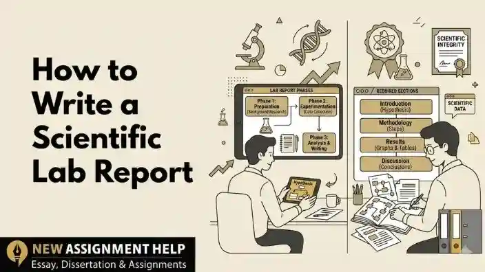 Scientific lab report format layout and structure guide for UK university students